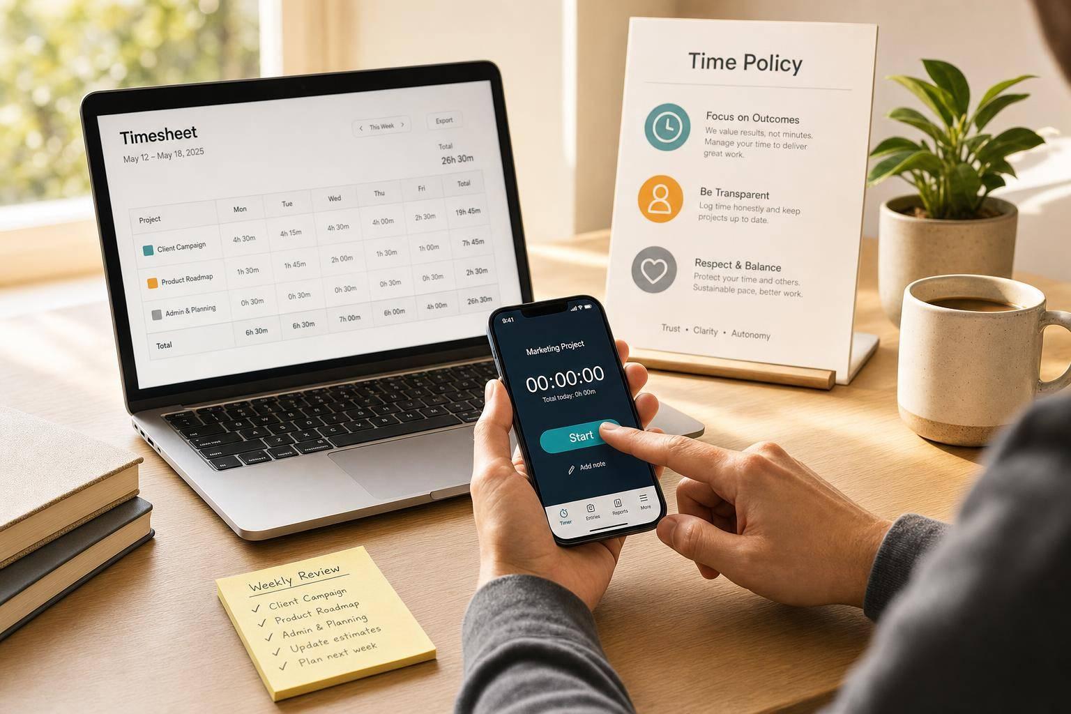 How to Track Remote Employee Hours Without Micromanaging